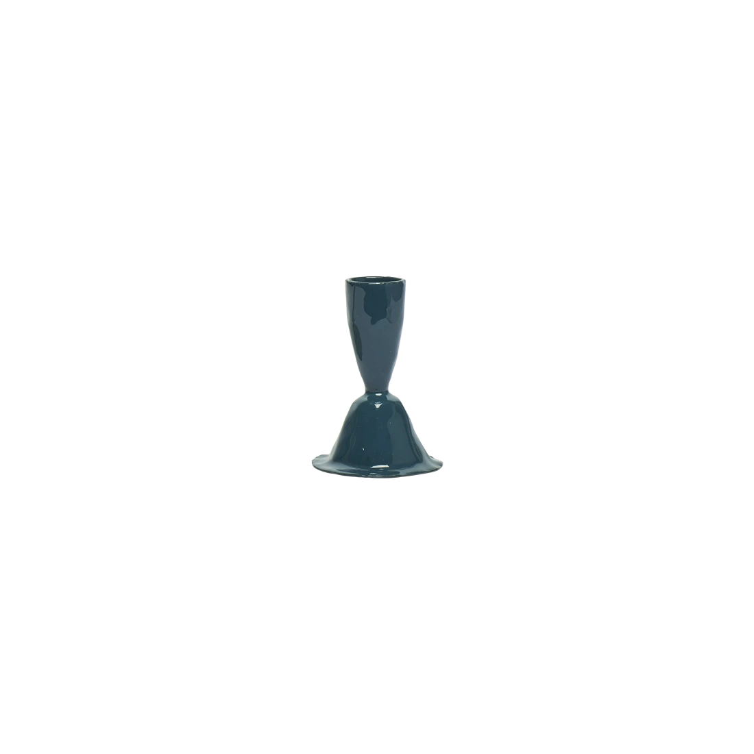 CANDLE HOLDER BLUE - SML