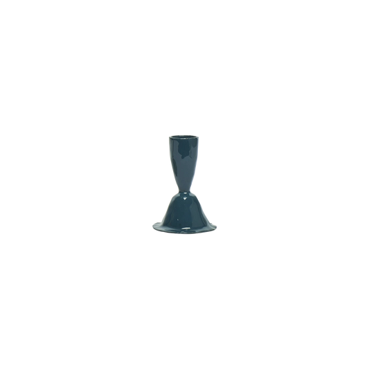 CANDLE HOLDER BLUE - SML