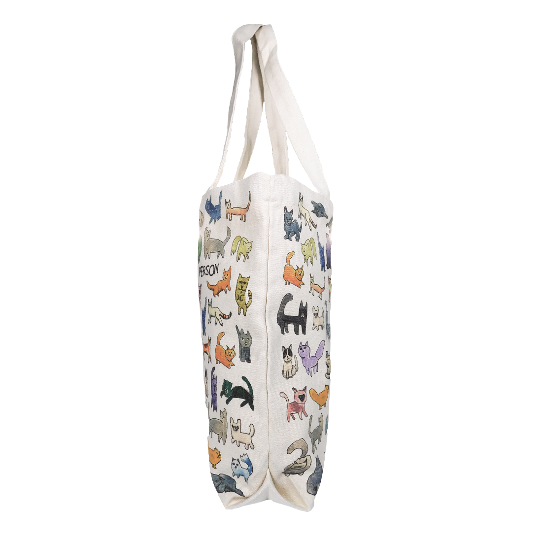 Ben Lenovitz - Medium Cat Person Tote (14"x16")