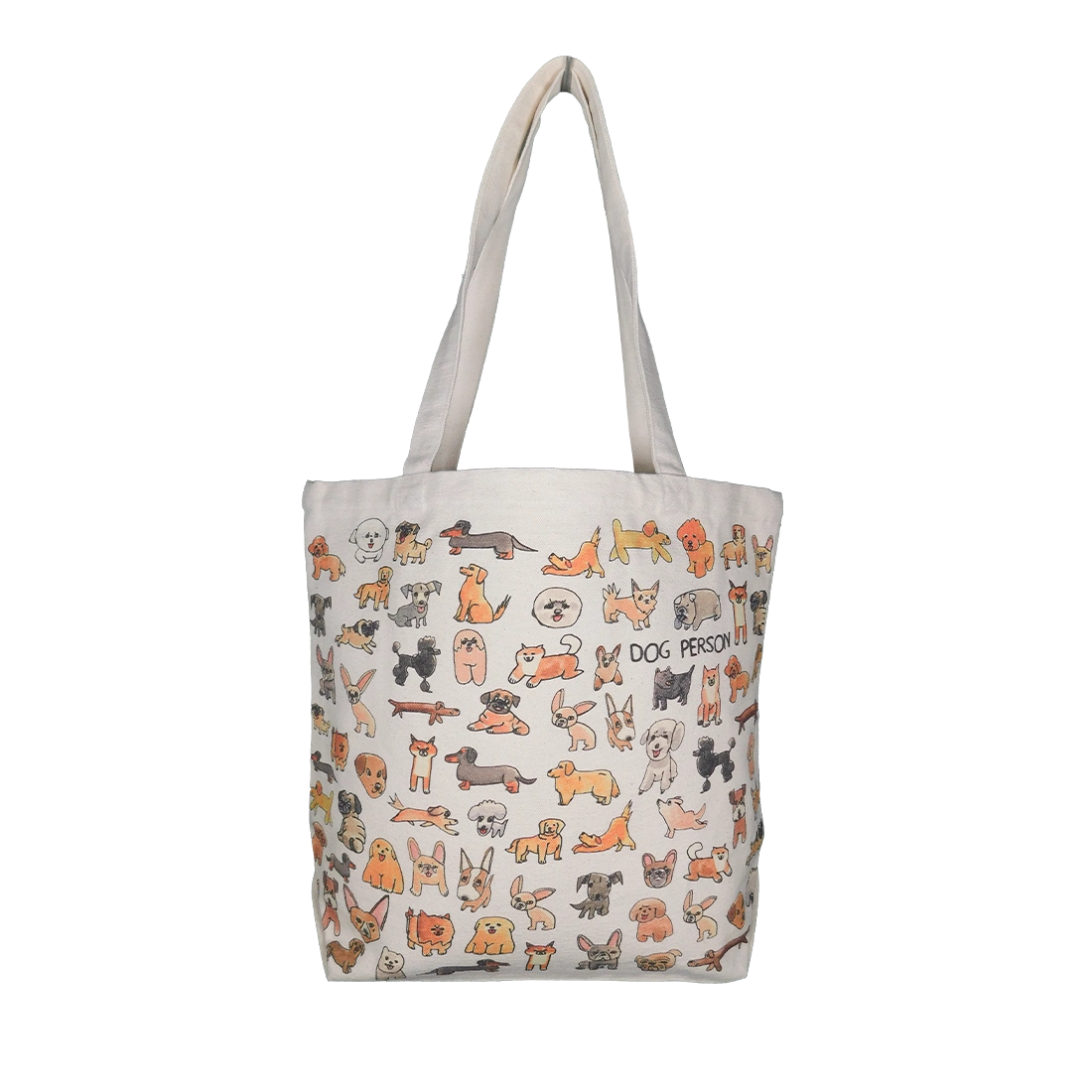 BEN LENOVITZ - DOG PERSON CANVAS TOTE - MED