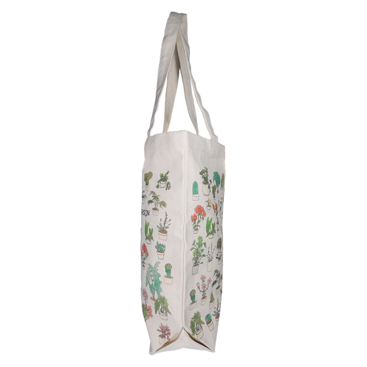 BEN LENOVITZ - MEDIUM PLANT PERSON TOTE (14"x16")