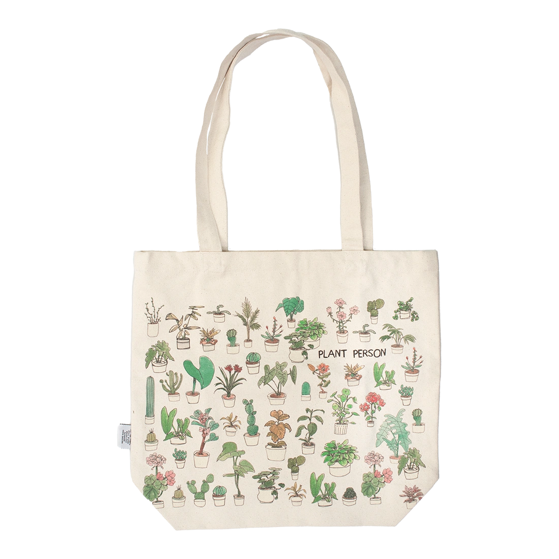 BEN LENOVITZ - MEDIUM PLANT PERSON TOTE (14"x16")