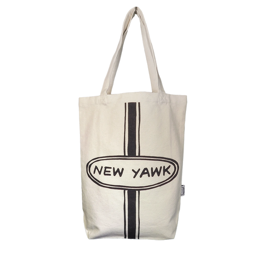 BROOKLYNESE - MEDIUM NEW YAWK TOTE (14"x16")