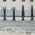 BRIDGE AND TUNNEL TEA TOWEL