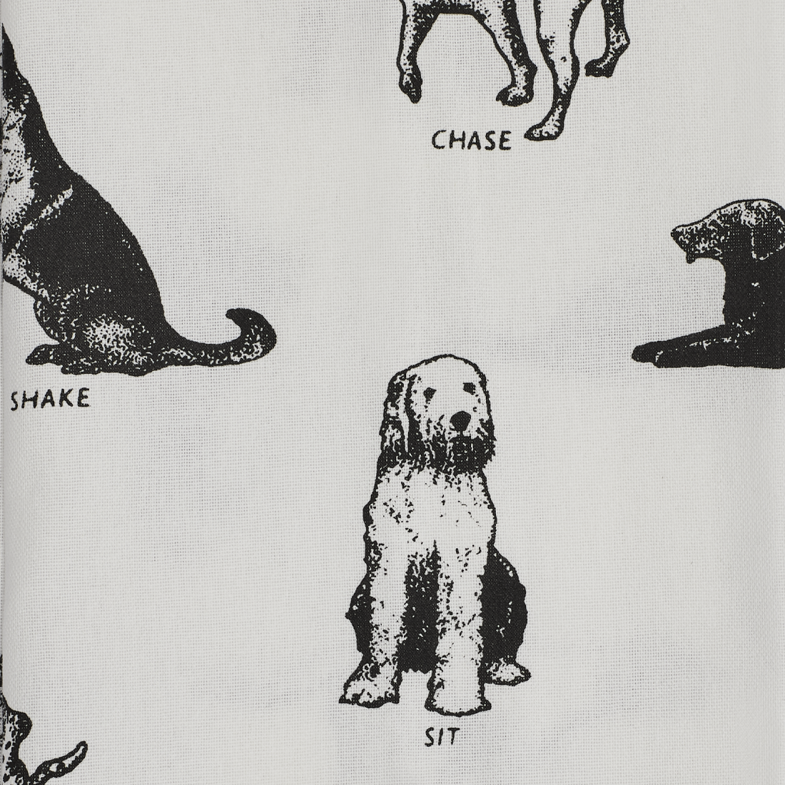 Dog Tricks - Tea Towel