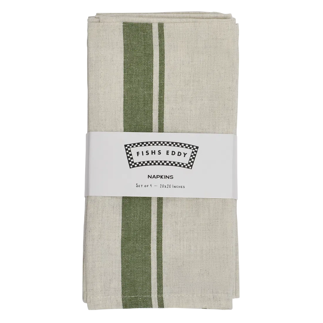 HL GREENBAND - 4 PACK NAPKIN (20"x20")