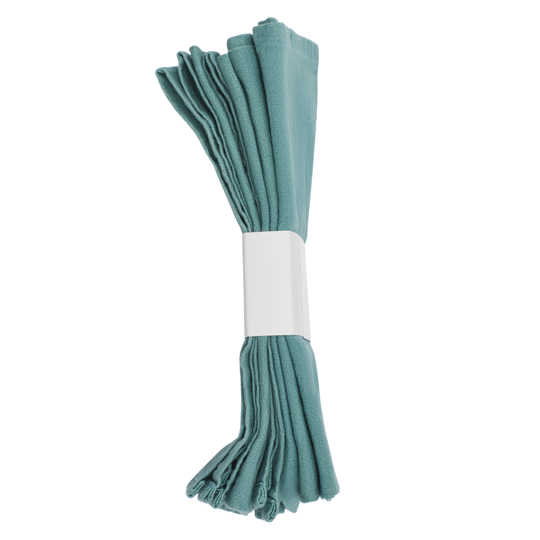 Item - 4 Pack Stonewash Napkins - Teal (20"x20")