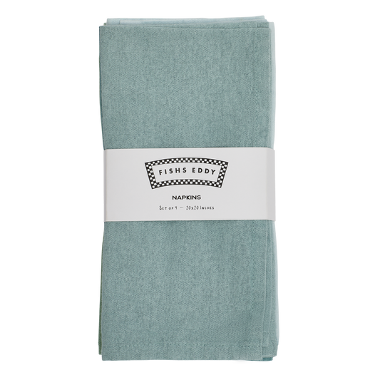 Item - 4 Pack Stonewash Napkins - Mix Set (20"x20")