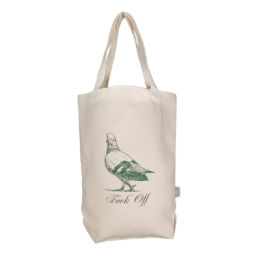 PLEASANTRIES - MEDIUM FUCK OFF TOTE (14"x16")