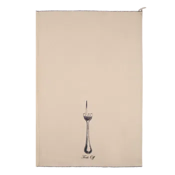 PLEASANTRIES - FORK OFF TEA TOWEL