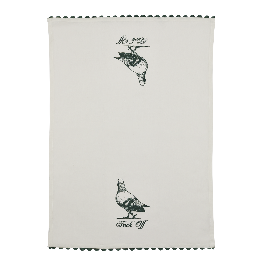 Pleasantries - Fuck Off Tea Towel