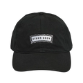 DAD HAT - CHECK LOGO - BLACK