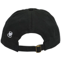 DAD HAT - CHECK LOGO - BLACK