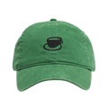 DAD HAT - CUP LOGO - KELLY GREEN