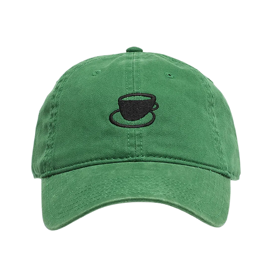 DAD HAT - CUP LOGO - KELLY GREEN