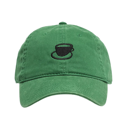 DAD HAT - CUP LOGO - KELLY GREEN