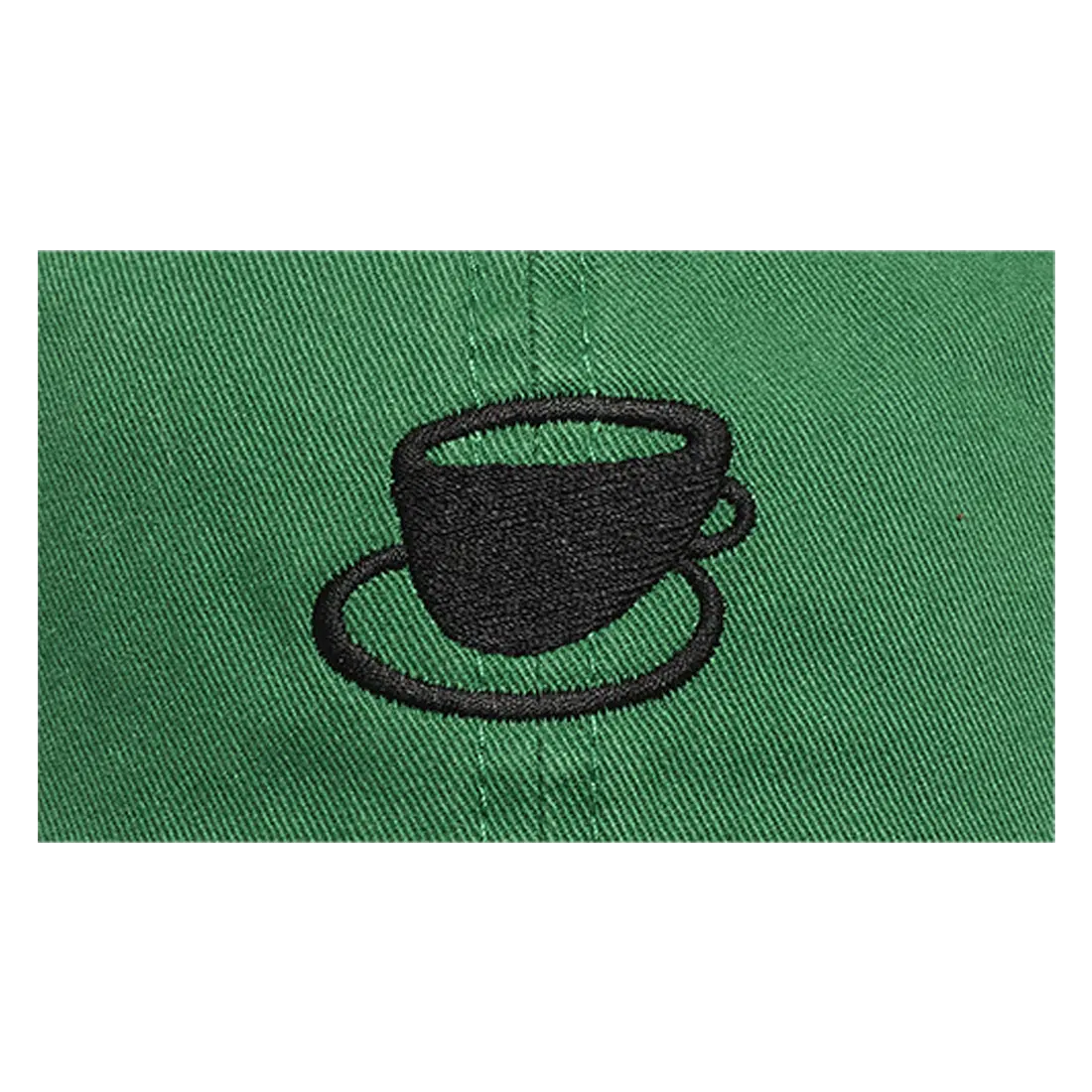 DAD HAT - CUP LOGO - KELLY GREEN