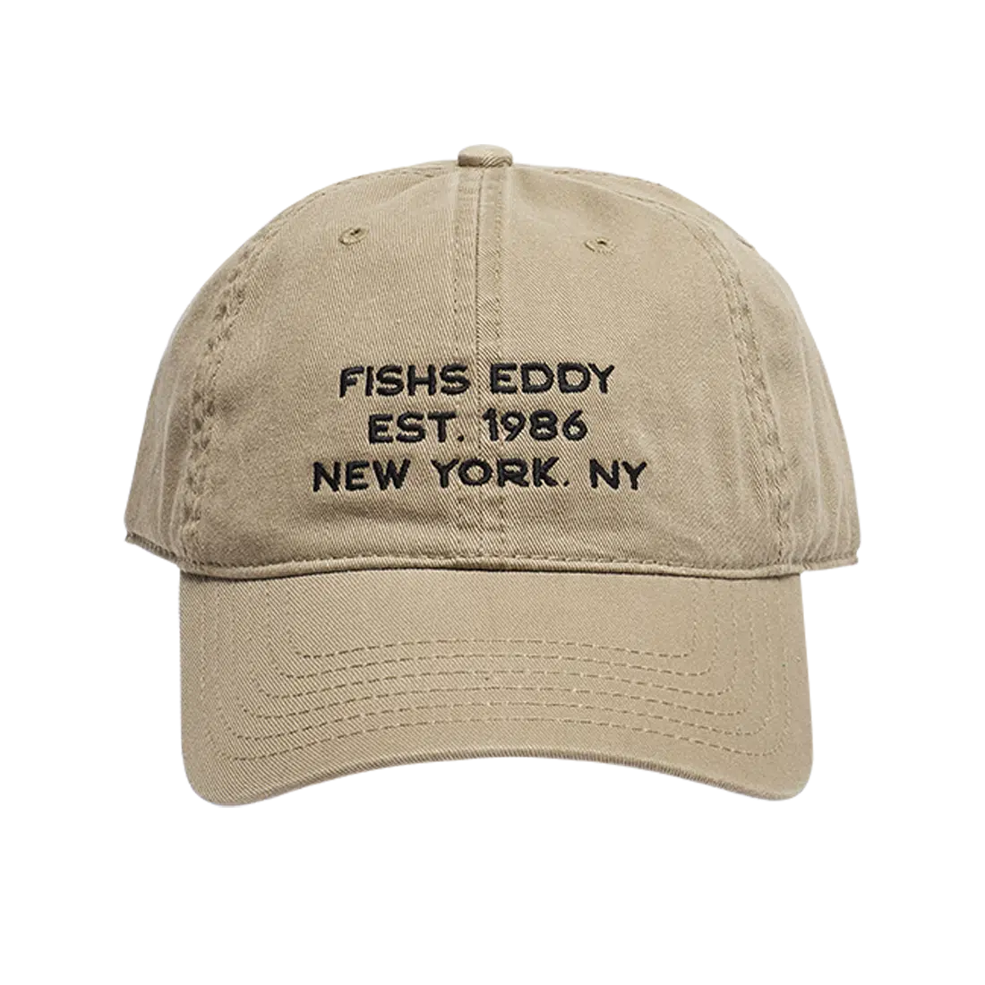 DAD HAT - EST 1986 - DARK KHAKI