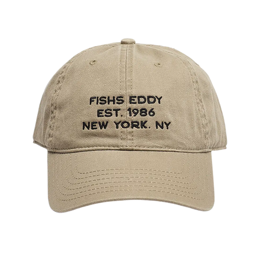 DAD HAT - EST 1986 - DARK KHAKI