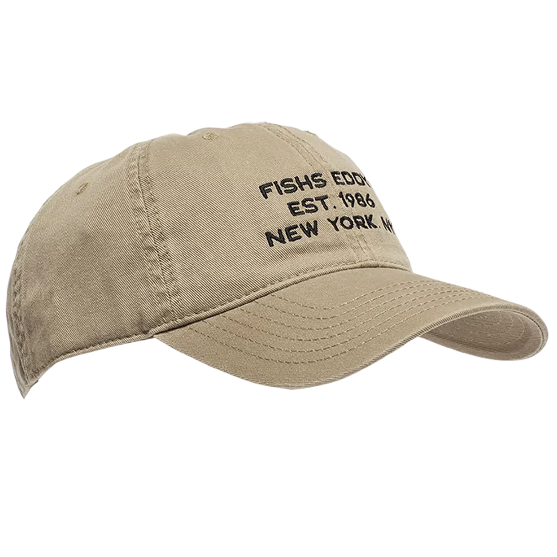 DAD HAT - EST 1986 - DARK KHAKI