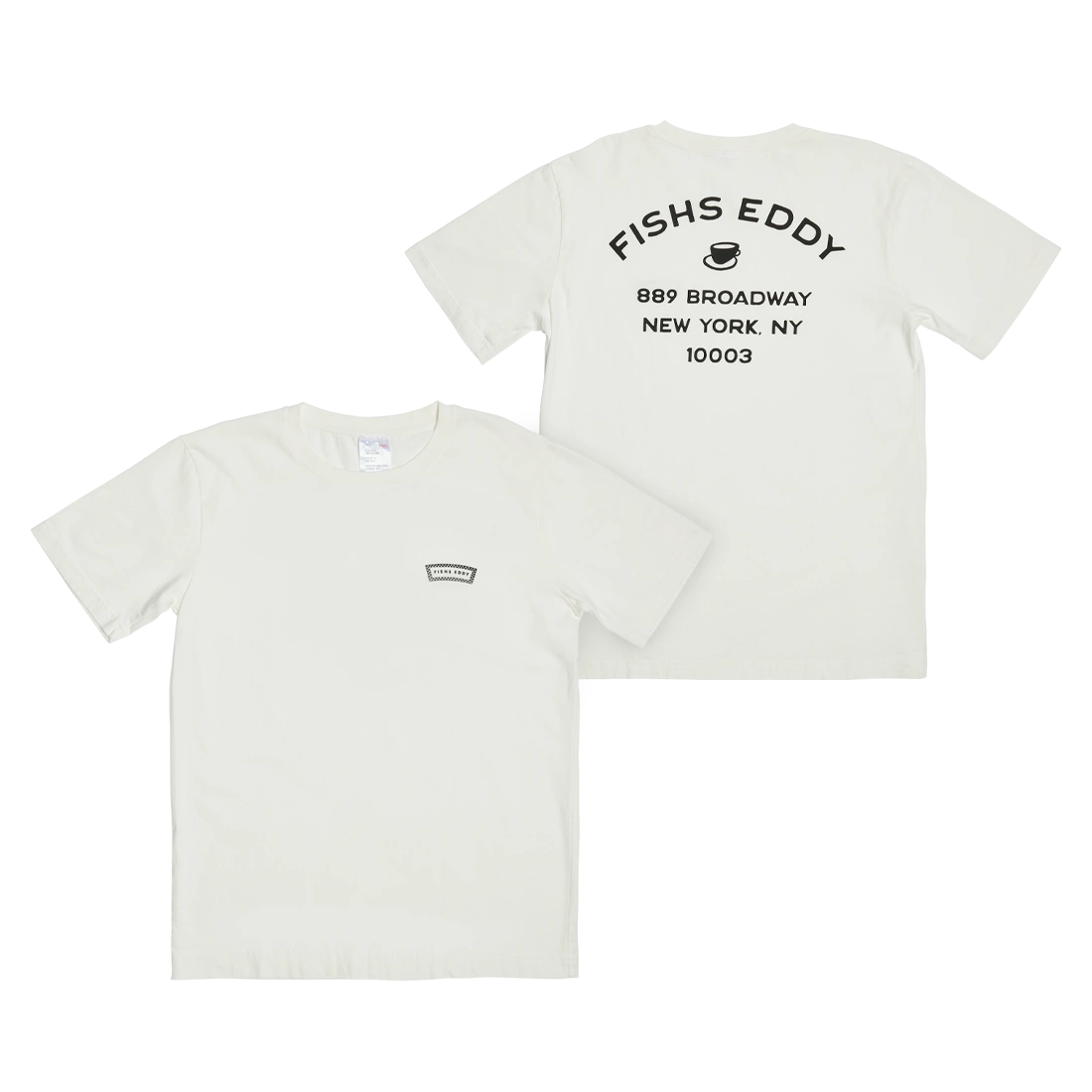 TEE - FLAGSHIP - WHITE -XS