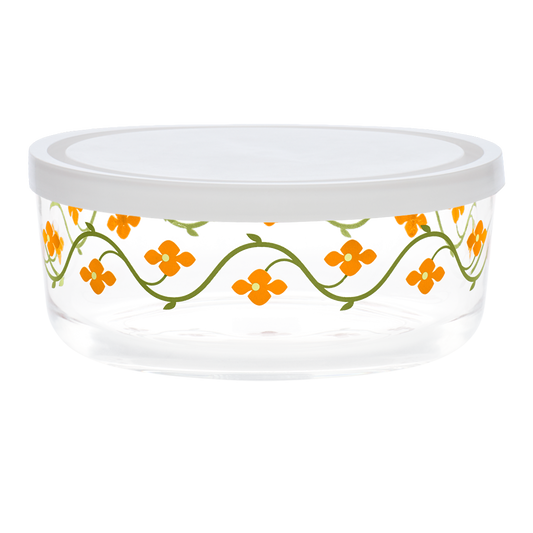 Vintage Floral - Tammy Storage Bowl With Lid - 24.3oz