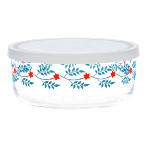 Vintage Floral - Tammy Storage Bowl With Lid - 24.3oz