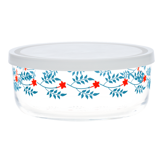Vintage Floral - Tammy Storage Bowl With Lid - 24.3oz