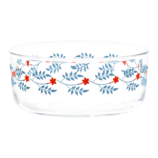 VINTAGE FLORAL - TAMMY STORAGE BOWL WITH LID (24.3OZ)
