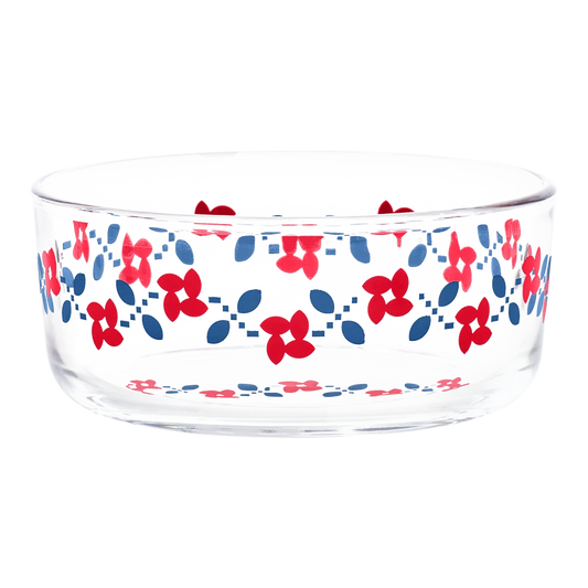 VINTAGE FLORAL - PATSY STORAGE BOWL WITH LID (24.3OZ)