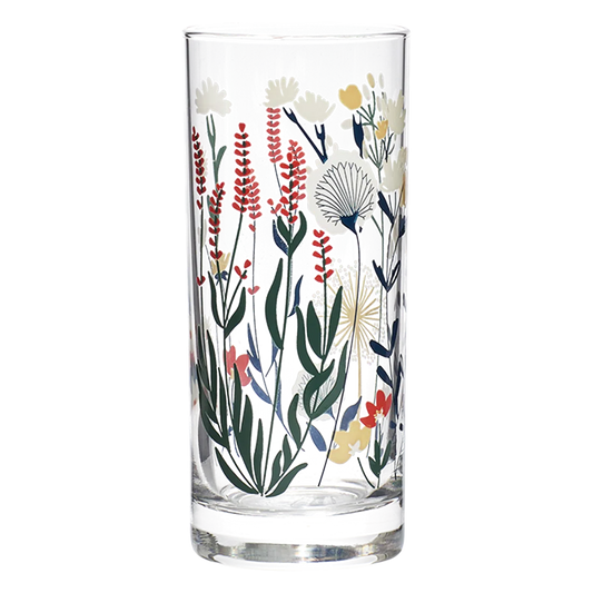 WILDFLOWER HIGHBALL GLASS (12.3OZ)