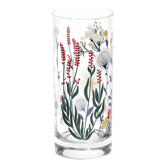 WILDFLOWER HIGHBALL GLASS (12.3OZ)