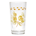 WINE GLASS YELLOW (8.45OZ)