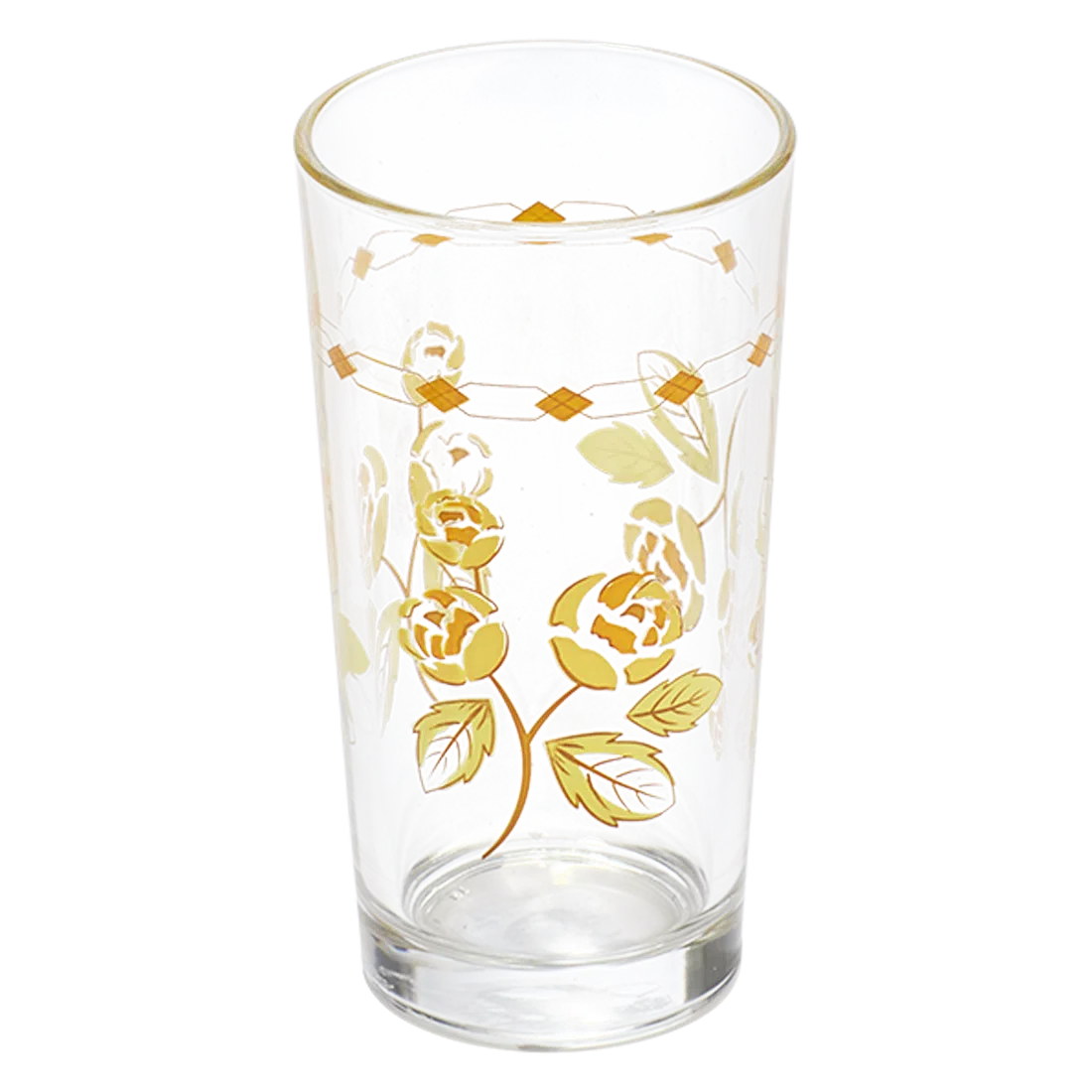WINE GLASS YELLOW (8.45OZ)