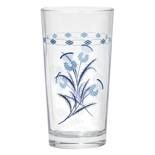 WINE GLASS BLUE (8.45OZ)