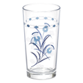 WINE GLASS BLUE (8.45OZ)
