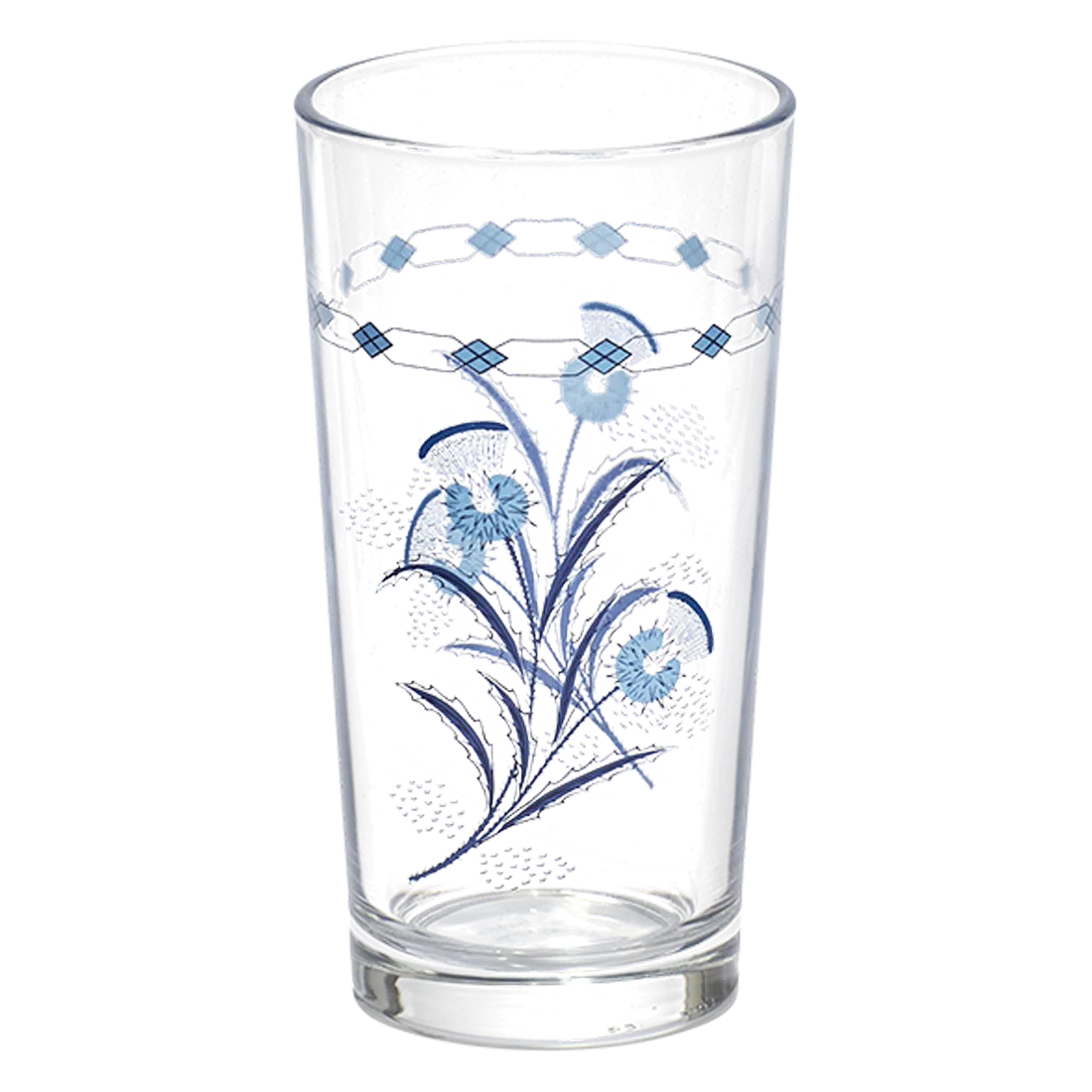 WINE GLASS BLUE (8.45OZ)