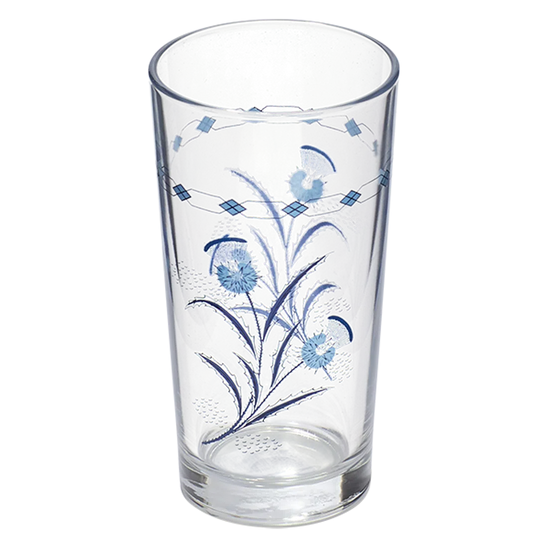 WINE GLASS BLUE (8.45OZ)