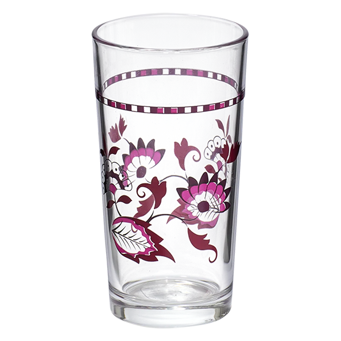 WINE GLASS PINK (8.45OZ)