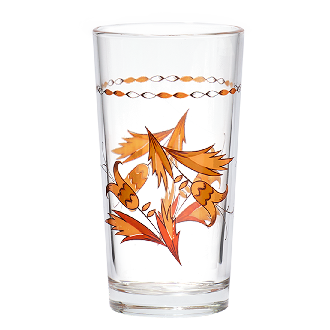 Wine Glass Orange 8.45oz