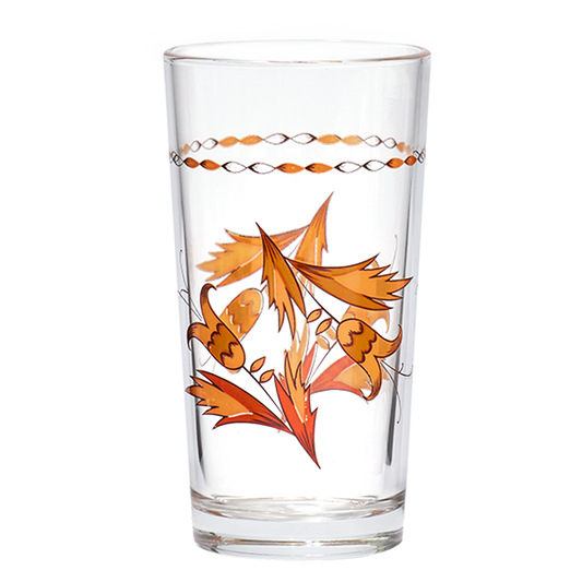 Wine Glass Orange 8.45oz