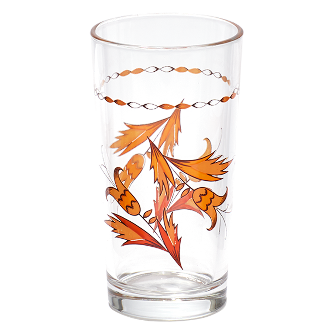 Wine Glass Orange 8.45oz