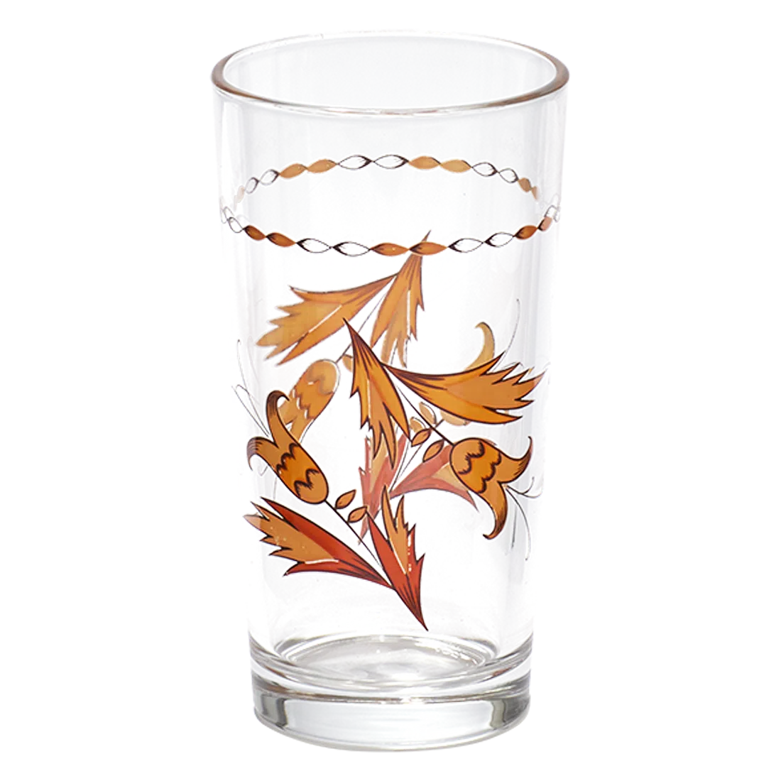 WINE GLASS ORANGE (8.45OZ)