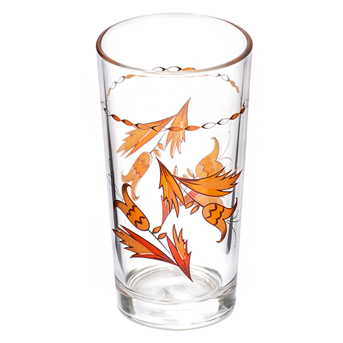 Wine Glass Orange 8.45oz