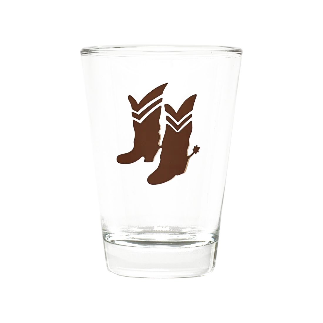 COWBOY BOOTS SHOT GLASS (2.09OZ)