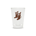 COWBOY BOOTS SHOT GLASS (2.09OZ)