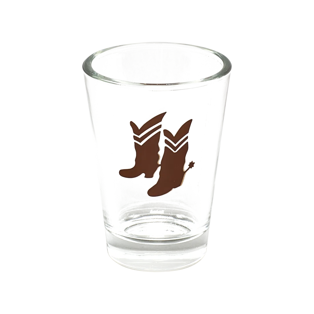 COWBOY BOOTS SHOT GLASS (2.09OZ)