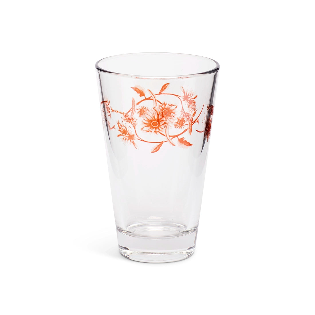 VINTAGE FLOWER JUICE GLASS (12.25OZ)