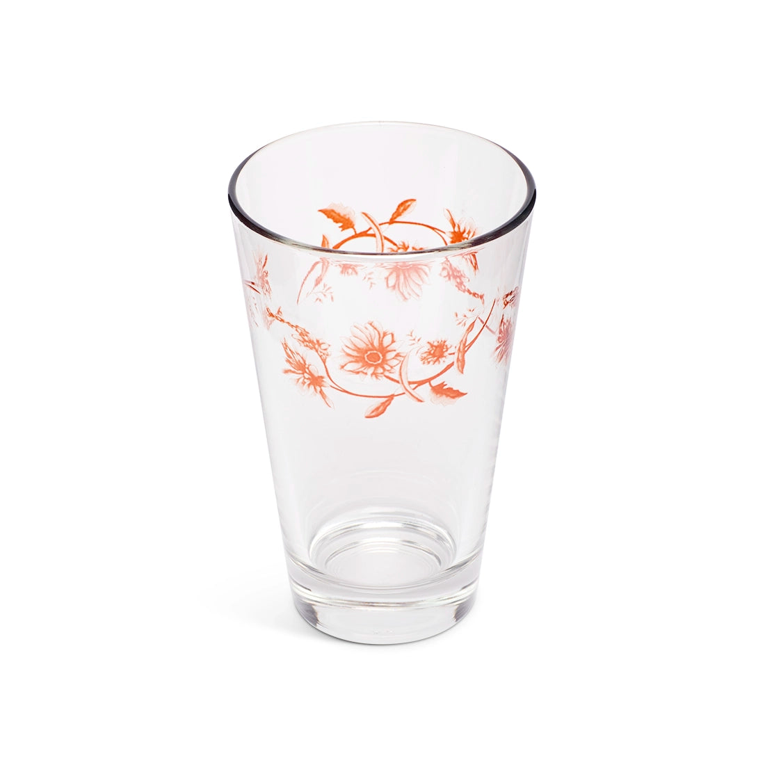 VINTAGE FLOWER JUICE GLASS (12.25OZ)