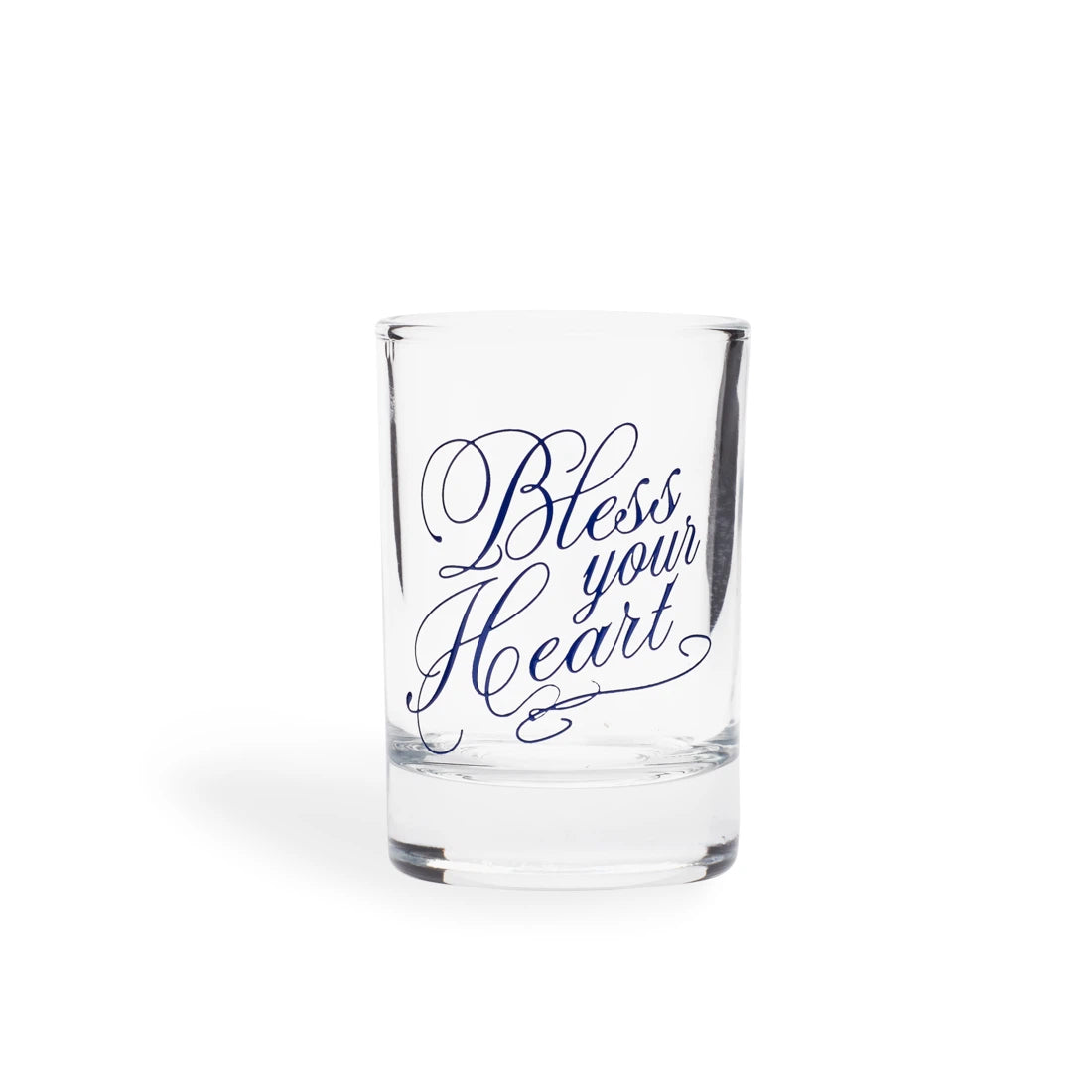BLESS YOUR HEART SHOT GLASS (1.85OZ)